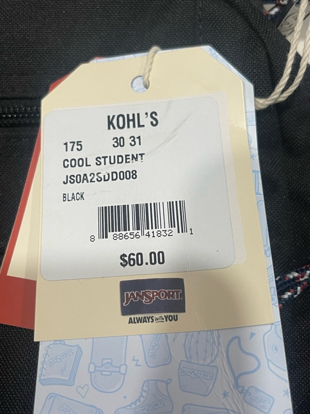 JanSport Cool Student Backpack - Picture 7 of 7